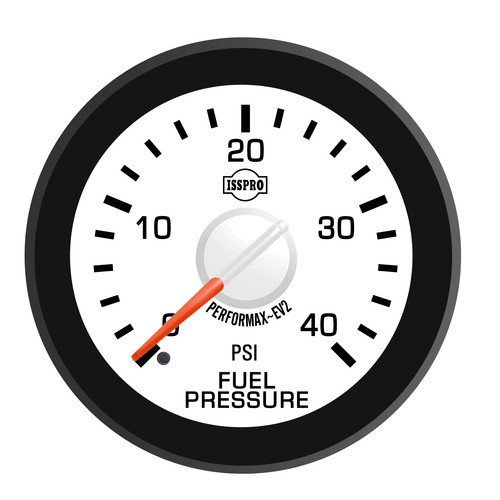 Isspro ev2 fuel pressure gauge - ev2,